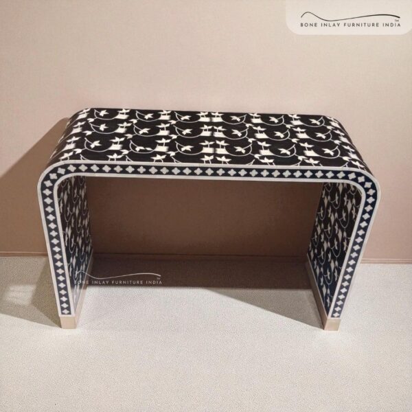 Bone Inlay Console Table