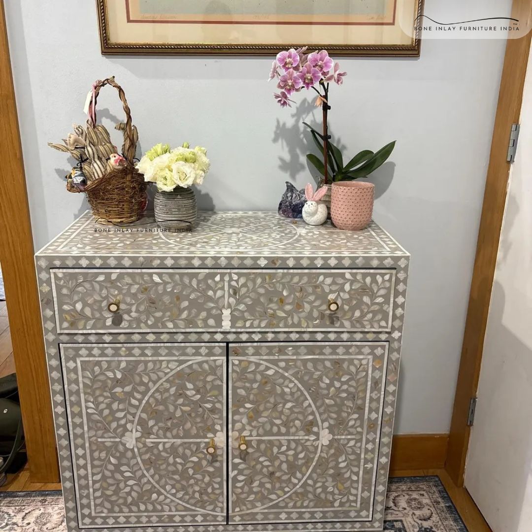 Mother of Pearl Side Board