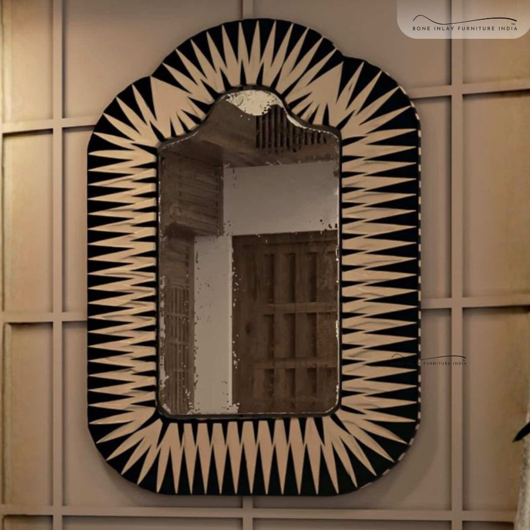 Bone Inlay Mirror