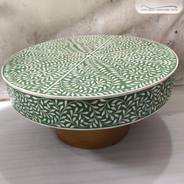 Bone Inlay Center Table