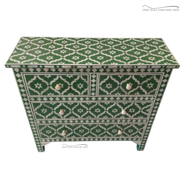 Bone Inlay Side Board