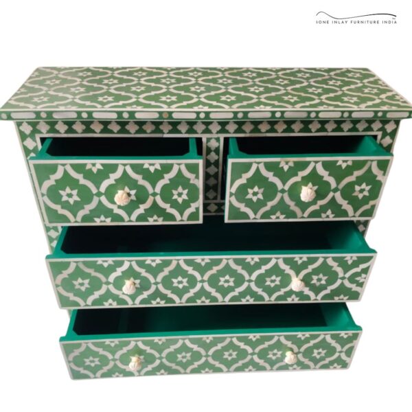 Bone Inlay Side Board