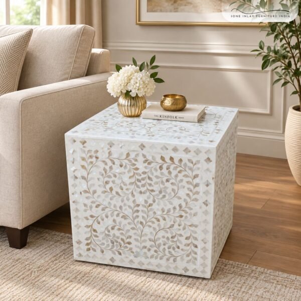 Mother of Pearl Side Table