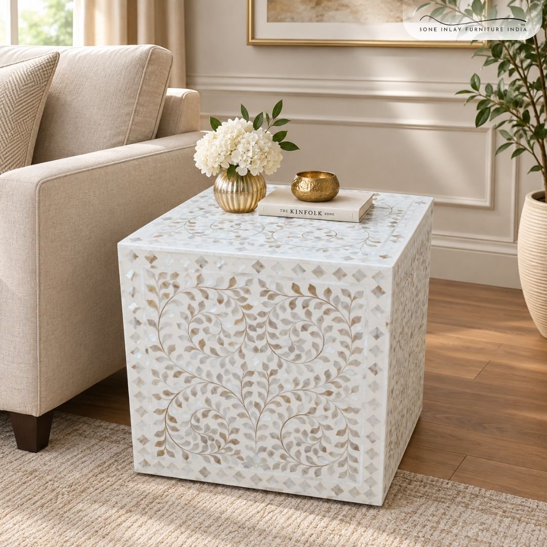 Mother of Pearl Side Table