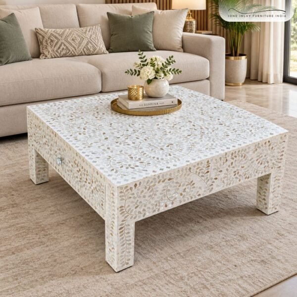 Mother of pearl center table