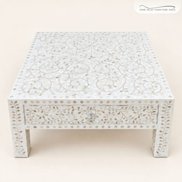 Mother of pearl center table