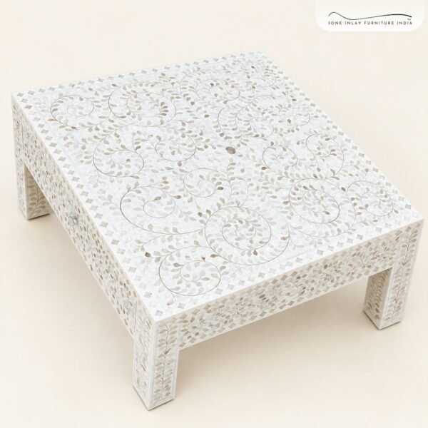 Mother of pearl center table