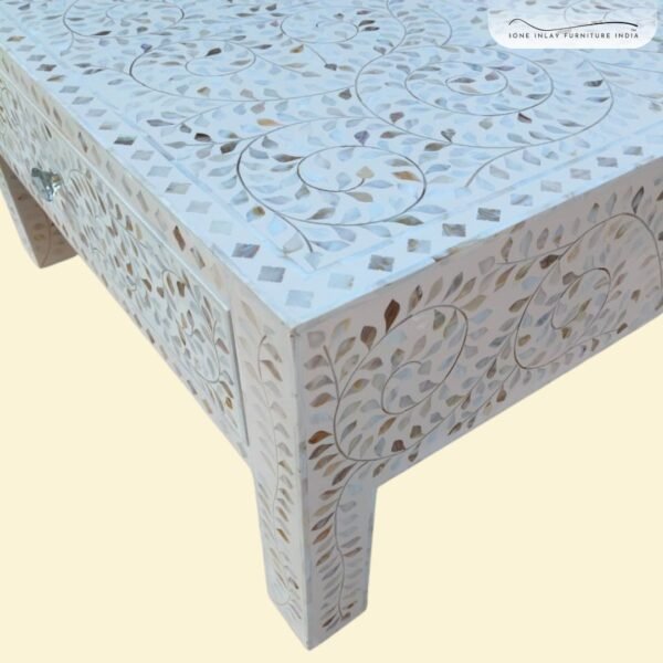 Mother of pearl center table